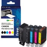 Freecolor Συμβατό Μελάνι Εκτυπωτή InkJet Canon Μαύρο 1τμχ