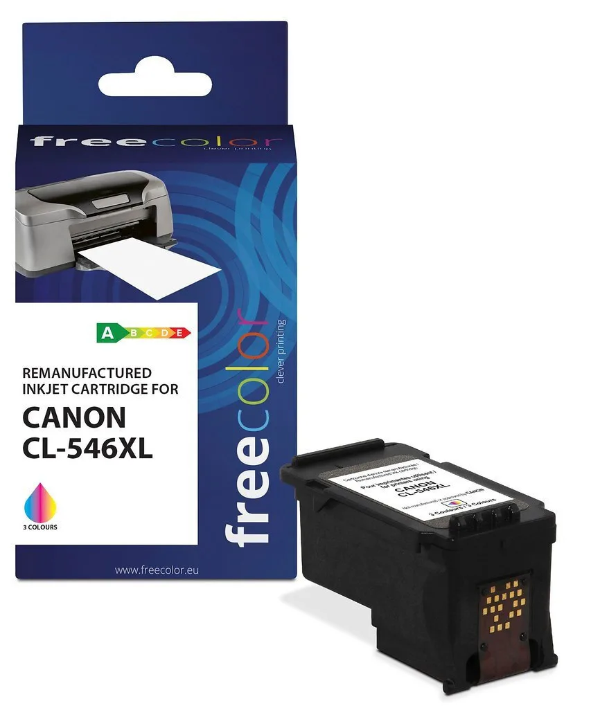 Freecolor Συμβατό Μελάνι Εκτυπωτή InkJet Canon CL-546XL Πολλαπλό (Color) 1τμχ Freecolor Συμβατό Μελάνι Εκτυπωτή InkJet Canon CL-546XL Πολλαπλό (Color) 1τμχ - Image 1