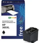 Freecolor Συμβατό Μελάνι Εκτυπωτή InkJet HP 305XL Μαύρο 1τμχ