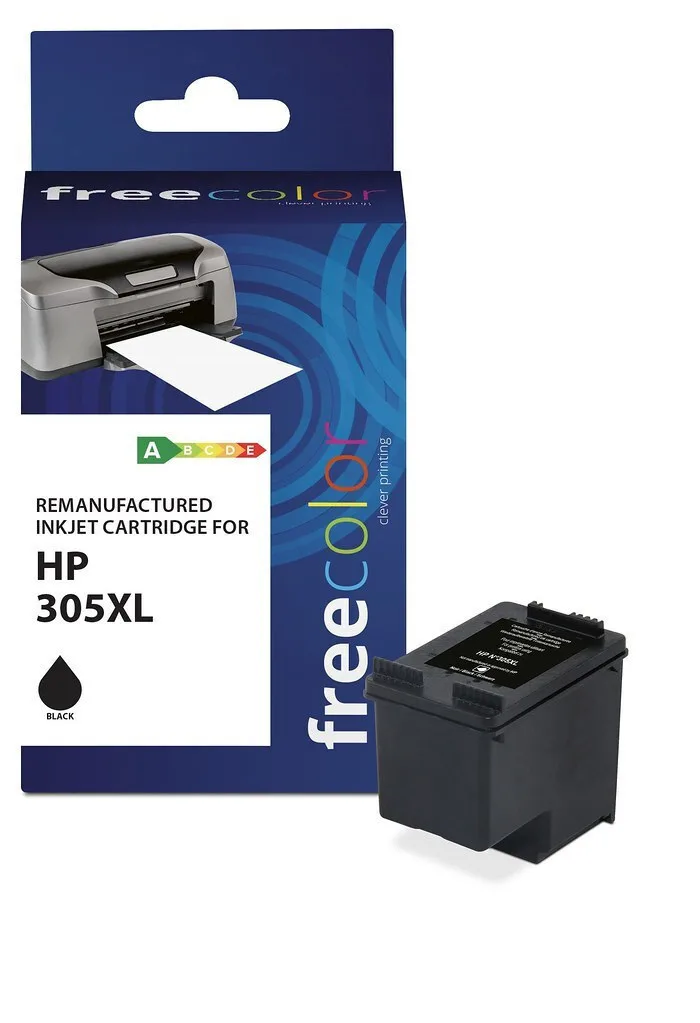 Freecolor Συμβατό Μελάνι Εκτυπωτή InkJet HP 305XL Μαύρο 1τμχ Freecolor Συμβατό Μελάνι Εκτυπωτή InkJet HP 305XL Μαύρο 1τμχ - Image 1