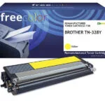 Freecolor Συμβατό Toner για Laser Εκτυπωτή Brother Brother Tn-328y 6000 Σελίδων Κίτρινο