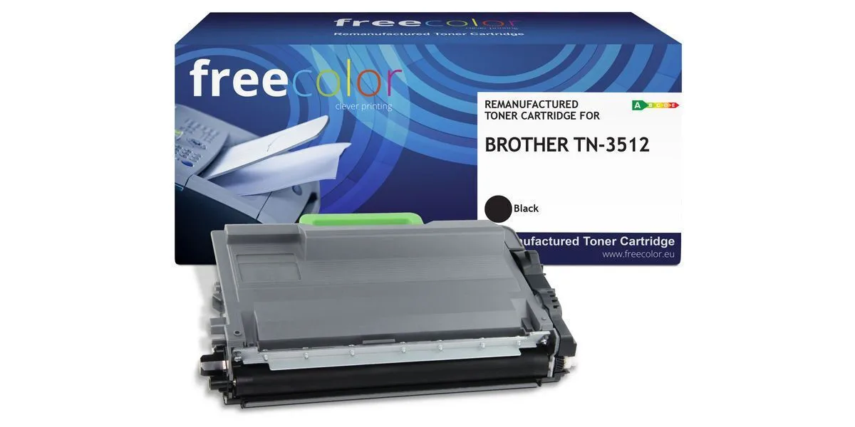 Freecolor Συμβατό Toner για Laser Εκτυπωτή Brother Brother Tn-3512 Μαύρο Freecolor Συμβατό Toner για Laser Εκτυπωτή Brother Brother Tn-3512 Μαύρο - Image 1
