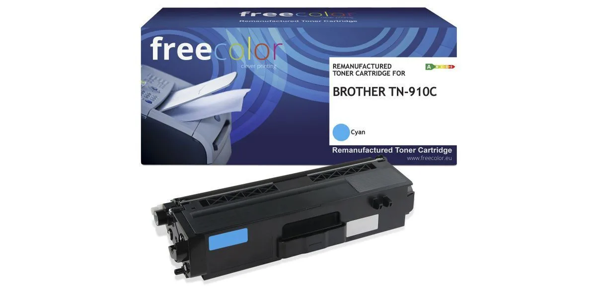Freecolor Συμβατό Toner για Laser Εκτυπωτή Brother Brother Tn-910c Κυανό Freecolor Συμβατό Toner για Laser Εκτυπωτή Brother Brother Tn-910c Κυανό - Image 1