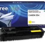 Freecolor Συμβατό Toner για Laser Εκτυπωτή Canon Canon 054 (3021c002) 1200 Σελίδων Κίτρινο