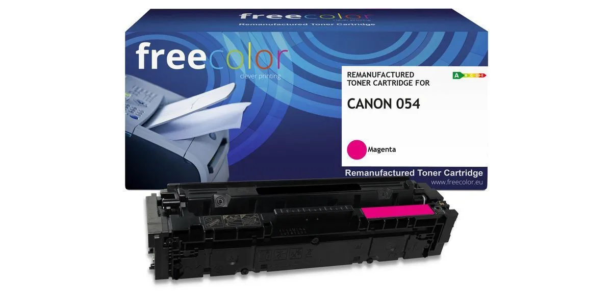 Freecolor Συμβατό Toner για Laser Εκτυπωτή Canon Canon 054 (3022c002) 1200 Σελίδων Ματζέντα Freecolor Συμβατό Toner για Laser Εκτυπωτή Canon Canon 054 (3022c002) 1200 Σελίδων Ματζέντα - Image 1