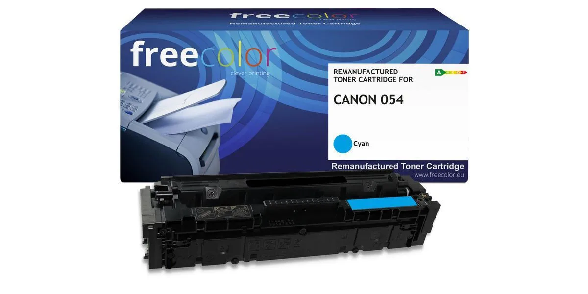 Freecolor Συμβατό Toner για Laser Εκτυπωτή Canon Canon 054 (3023c002) 1200 Σελίδων Κυανό Freecolor Συμβατό Toner για Laser Εκτυπωτή Canon Canon 054 (3023c002) 1200 Σελίδων Κυανό - Image 1