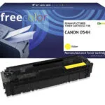 Freecolor Συμβατό Toner για Laser Εκτυπωτή Canon Canon 054h (3025c002) 2300 Σελίδων Κίτρινο