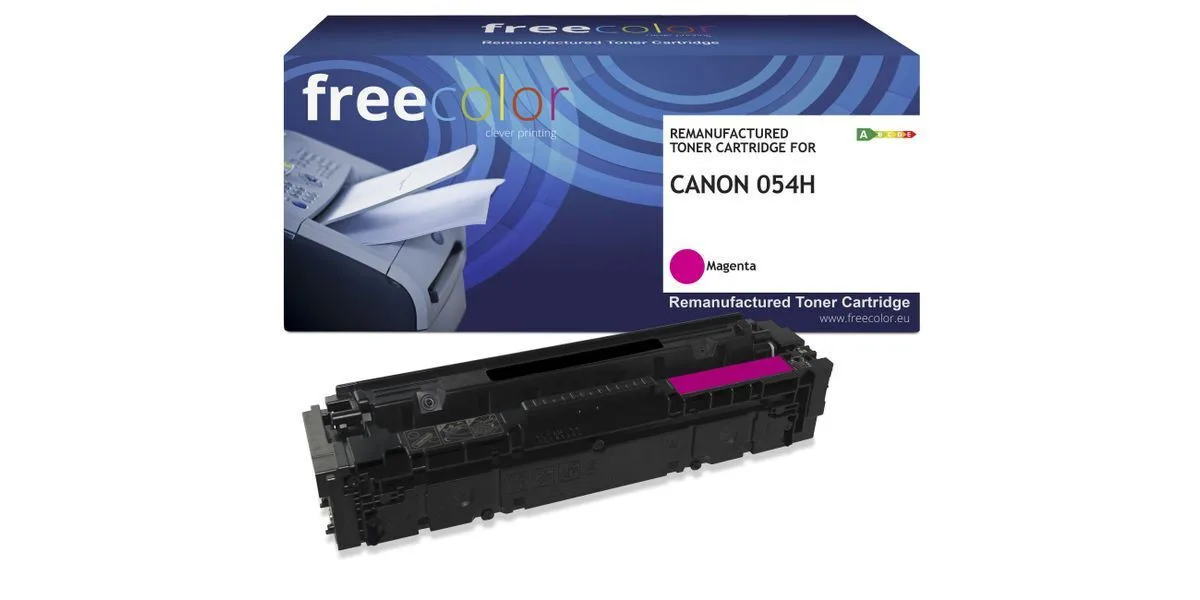 Freecolor Συμβατό Toner για Laser Εκτυπωτή Canon Canon 054h (3026c002) 2300 Σελίδων Ματζέντα Freecolor Συμβατό Toner για Laser Εκτυπωτή Canon Canon 054h (3026c002) 2300 Σελίδων Ματζέντα - Image 1