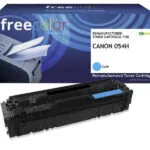Freecolor Συμβατό Toner για Laser Εκτυπωτή Canon Canon 054h (3027c002) 2300 Σελίδων Κυανό
