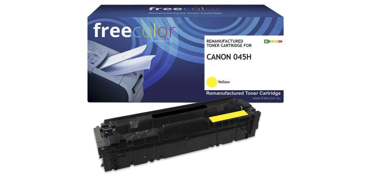 Freecolor Συμβατό Toner για Laser Εκτυπωτή Canon Canon 1243c002 2200 Σελίδων Κίτρινο Freecolor Συμβατό Toner για Laser Εκτυπωτή Canon Canon 1243c002 2200 Σελίδων Κίτρινο - Image 1