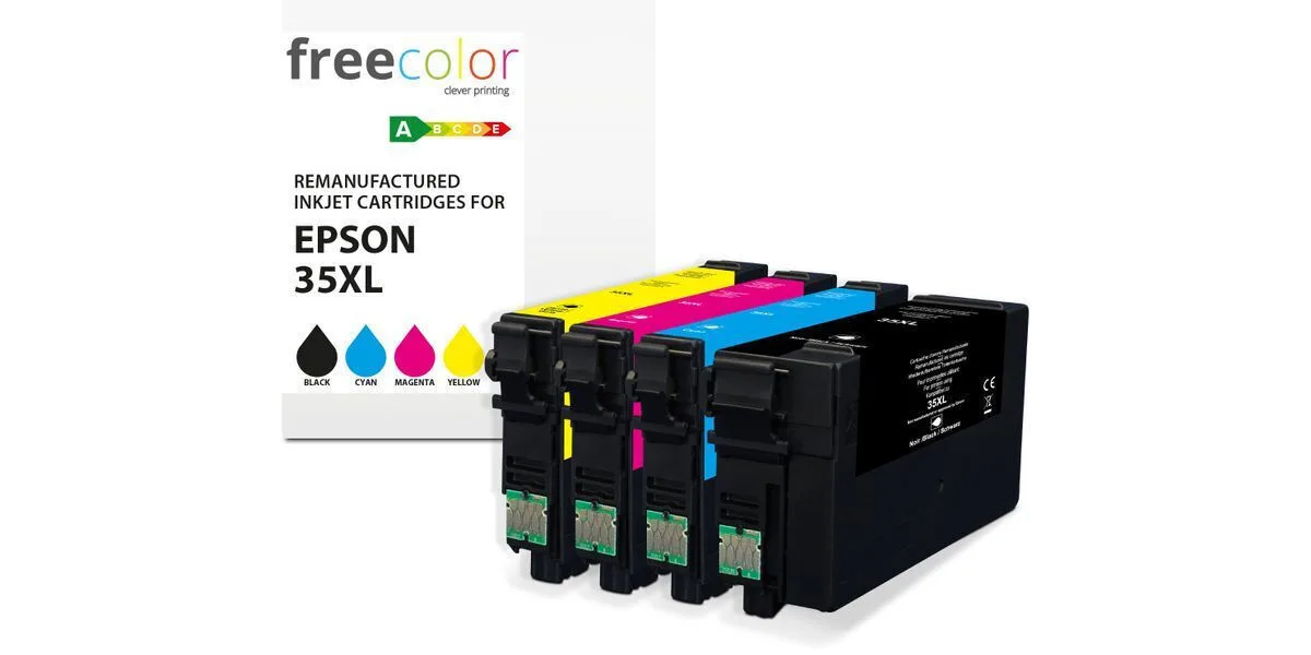 Freecolor Συμβατό Toner για Laser Εκτυπωτή Epson Epson 35xl Πολύχρωμο Freecolor Συμβατό Toner για Laser Εκτυπωτή Epson Epson 35xl Πολύχρωμο - Image 1