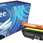 Freecolor Συμβατό Toner για Laser Εκτυπωτή HP Κίτρινο (M553Y-FRC)