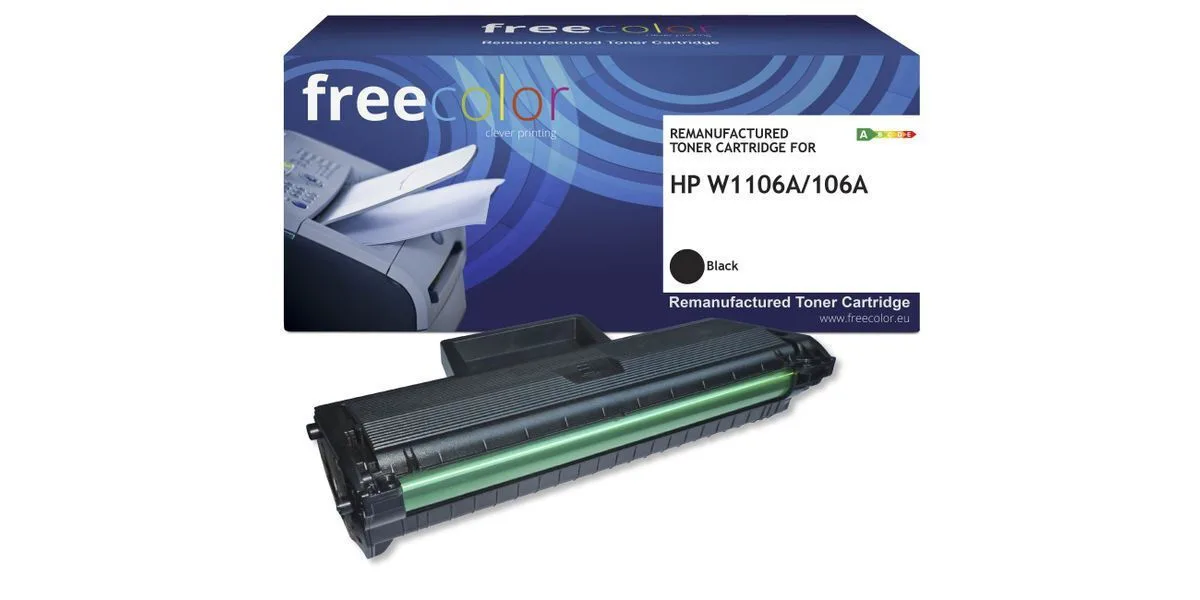 Freecolor Συμβατό Toner για Laser Εκτυπωτή HP Hp 106a (w1106a) 3000 Σελίδων Μαύρο Freecolor Συμβατό Toner για Laser Εκτυπωτή HP Hp 106a (w1106a) 3000 Σελίδων Μαύρο - Image 1