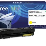 Freecolor Συμβατό Toner για Laser Εκτυπωτή HP Hp 205a (cf532a) 900 Σελίδων Κίτρινο