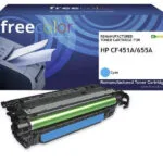Freecolor Συμβατό Toner για Laser Εκτυπωτή HP Hp 655a (cf451a) 10500 Σελίδων Κυανό