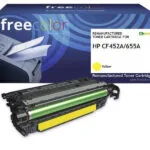 Freecolor Συμβατό Toner για Laser Εκτυπωτή HP Hp 655a (cf452a) 10500 Σελίδων Κίτρινο με Chip