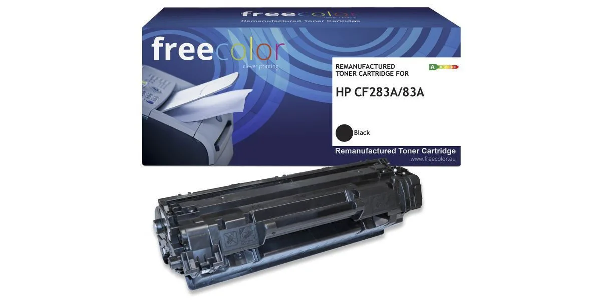 Freecolor Συμβατό Toner για Laser Εκτυπωτή HP Hp 83a (cf283a) 3000 Σελίδων Μαύρο Freecolor Συμβατό Toner για Laser Εκτυπωτή HP Hp 83a (cf283a) 3000 Σελίδων Μαύρο - Image 1
