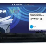 Freecolor Συμβατό Toner για Laser Εκτυπωτή HP Hp W2011a Κυανό με Chip