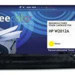 Freecolor Συμβατό Toner για Laser Εκτυπωτή HP Hp W2012a 13000 Σελίδων Κίτρινο με Chip