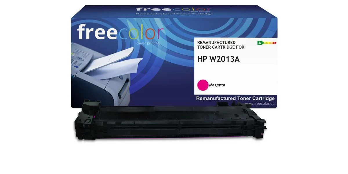 Freecolor Συμβατό Toner για Laser Εκτυπωτή HP Hp W2013a Ματζέντα με Chip Freecolor Συμβατό Toner για Laser Εκτυπωτή HP Hp W2013a Ματζέντα με Chip - Image 1