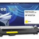 Freecolor Συμβατό Toner για Laser Εκτυπωτή HP Hp W2072a (117a) 1000 Σελίδων Κίτρινο με Chip