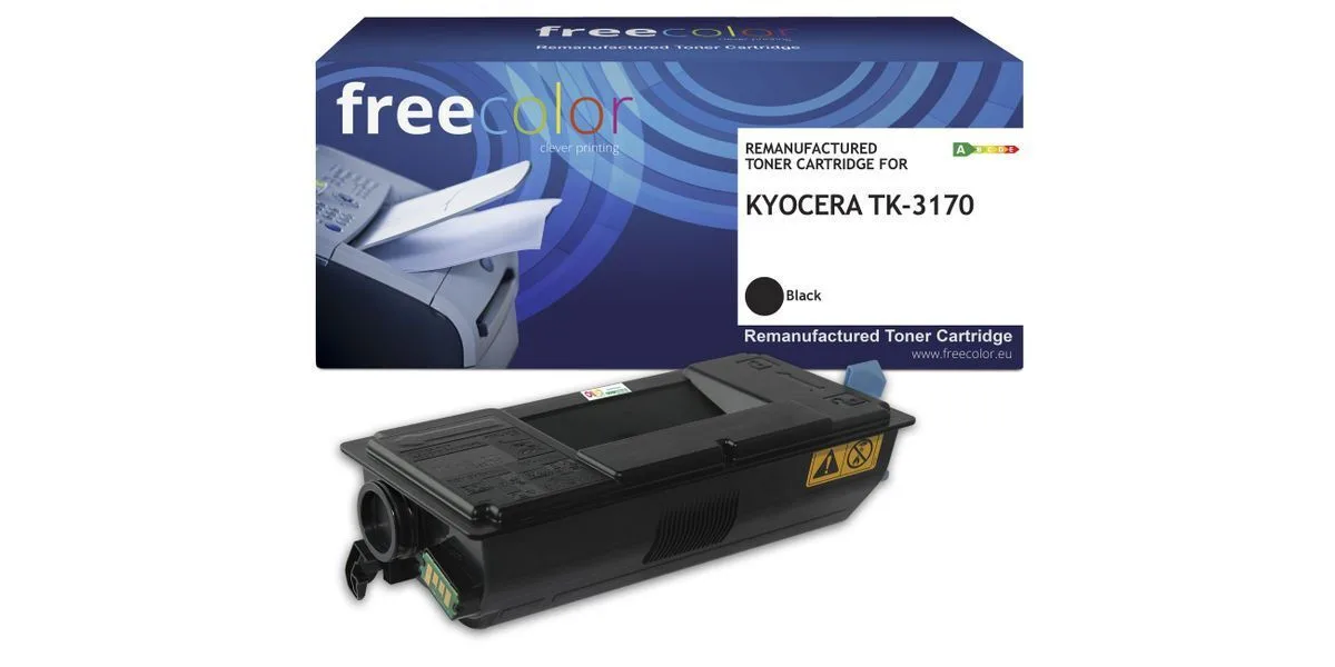 Freecolor Συμβατό Toner για Laser Εκτυπωτή Kyocera Kyocera Tk-3170 Μαύρο Freecolor Συμβατό Toner για Laser Εκτυπωτή Kyocera Kyocera Tk-3170 Μαύρο - Image 1