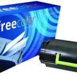 Freecolor Συμβατό Toner για Laser Εκτυπωτή Lexmark Μαύρο Extra High Yield