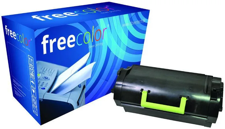 Freecolor Συμβατό Toner για Laser Εκτυπωτή Lexmark Μαύρο Extra High Yield Freecolor Συμβατό Toner για Laser Εκτυπωτή Lexmark Μαύρο Extra High Yield - Image 1