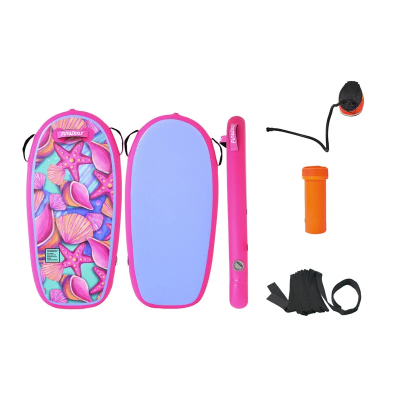 Funwater Φουσκωτή Σανίδα Κολύμβησης 50.8x10x10εκ. Ροζ Funwater Φουσκωτή Σανίδα Κολύμβησης 50.8x10x10εκ. Ροζ - Image 1