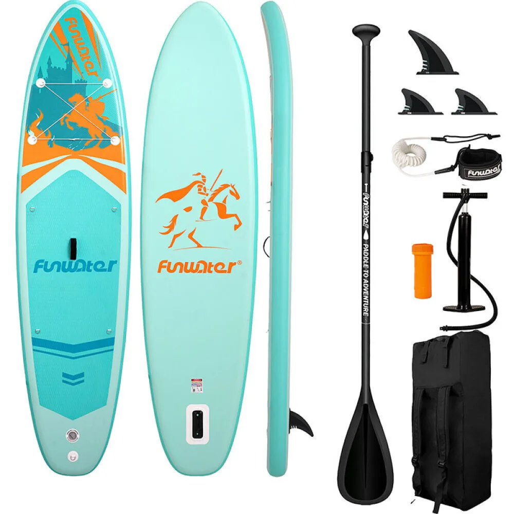 Funwater Φουσκωτή Σανίδα SUP με Μήκος 3.5m Γαλάζια SUPFW70A Funwater Φουσκωτή Σανίδα SUP με Μήκος 3.5m Γαλάζια SUPFW70A - Image 1