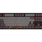 Fury Kanabo K6 Gaming Πληκτρολόγιο Tenkeyless με Magnetic διακόπτες και RGB φωτισμό (Αγγλικό US)