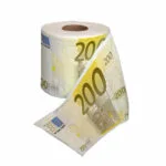 Gadget Mad Monkey Toilettenpapier "200euro" White