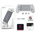 Gamesir Ενσύρματο Gamepad με Hall Effect Sticks για Android / iOS Λευκό