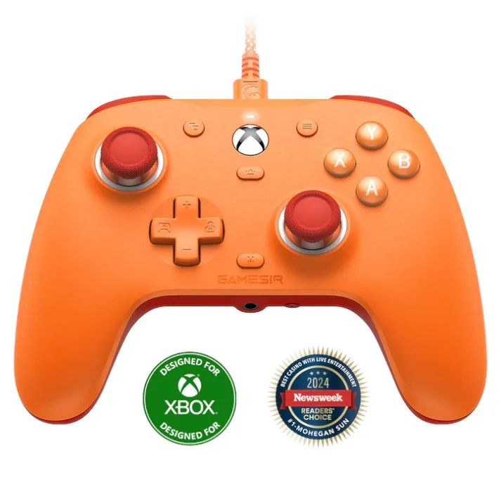 Gamesir G7 SE Ενσύρματο Gamepad με Hall Effect Sticks για PC / Xbox One / Xbox Series Πορτοκαλί Gamesir G7 SE Ενσύρματο Gamepad με Hall Effect Sticks για PC / Xbox One / Xbox Series Πορτοκαλί - Image 1