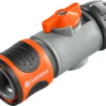 Gardena 02942-20 Ταχυσύνδεσμος για Λάστιχο 1/2" & 5/8" με Διακόπτη
