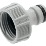 Gardena 18221-20 Ρακόρ Βρύσης με Αρσενικό Σπείρωμα 26.5mm Γκρι