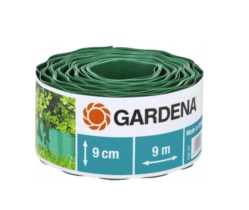 Gardena Πλαστική Μπορντούρα Κήπου σε Πράσινο Χρώμα 9cm x 9m 00536-20 Gardena Πλαστική Μπορντούρα Κήπου σε Πράσινο Χρώμα 9cm x 9m 00536-20 - Image 1