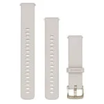 Garmin Λουράκι Σιλικόνης Μπεζ (GARMIN Quick Release 18 Ivory Silicone Replacement Band is compatible with ''GARMIN'' models.) 010-13256-04