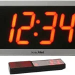 Geemarc Επιτραπέζιο Ψηφιακό Ρολόι LCD με Ξυπνητήρι Διάφανο