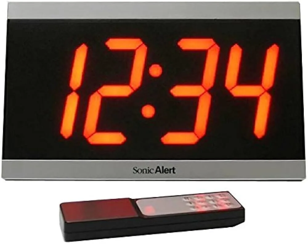 Geemarc Επιτραπέζιο Ψηφιακό Ρολόι LCD με Ξυπνητήρι Διάφανο Geemarc Επιτραπέζιο Ψηφιακό Ρολόι LCD με Ξυπνητήρι Διάφανο - Image 1