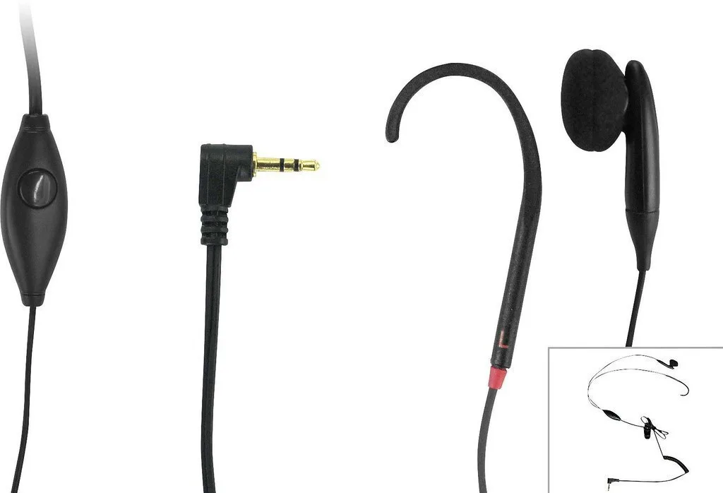 Geemarc In-ear Handsfree Ακουστικά με Βύσμα 3.5mm Geemarc In-ear Handsfree Ακουστικά με Βύσμα 3.5mm - Image 1