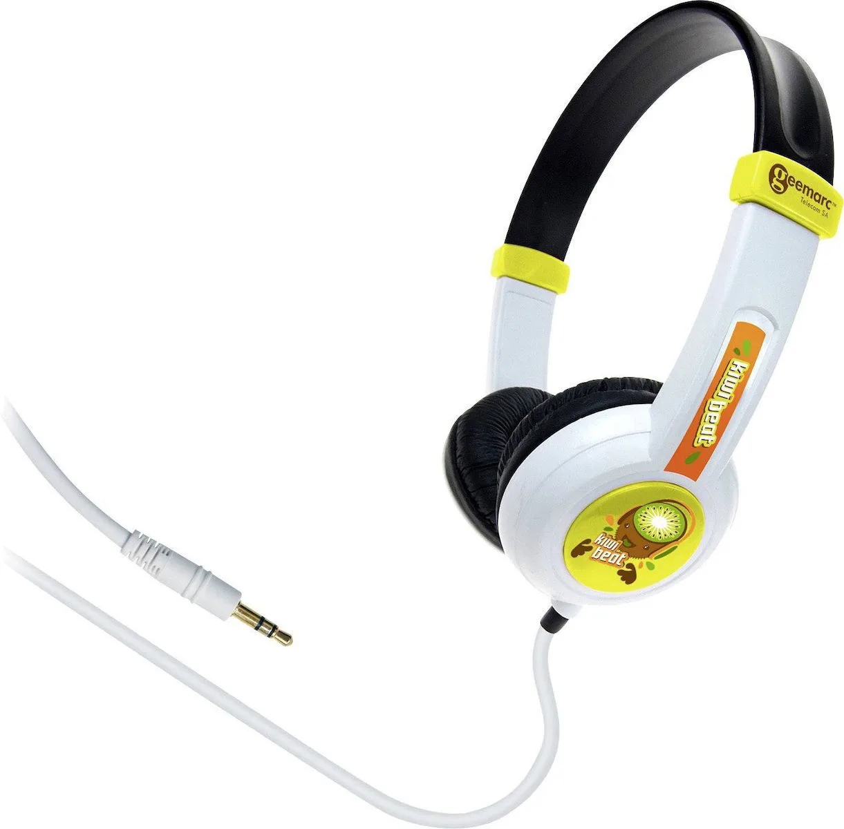 Geemarc Kiwibeat Music 101 Παιδικά On Ear Ακουστικά Λευκά Geemarc Kiwibeat Music 101 Παιδικά On Ear Ακουστικά Λευκά - Image 1