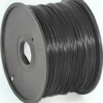 Gembird ABS 3D Printer Filament 1.75mm Black 1kg 3DP-ABS1.75-01-BK 1τμχ (Spool)