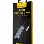 Gembird Hub 4 Θυρών USB 3.1 με σύνδεση USB-A Ασημί UHB-CM-U3P1U2P3-01