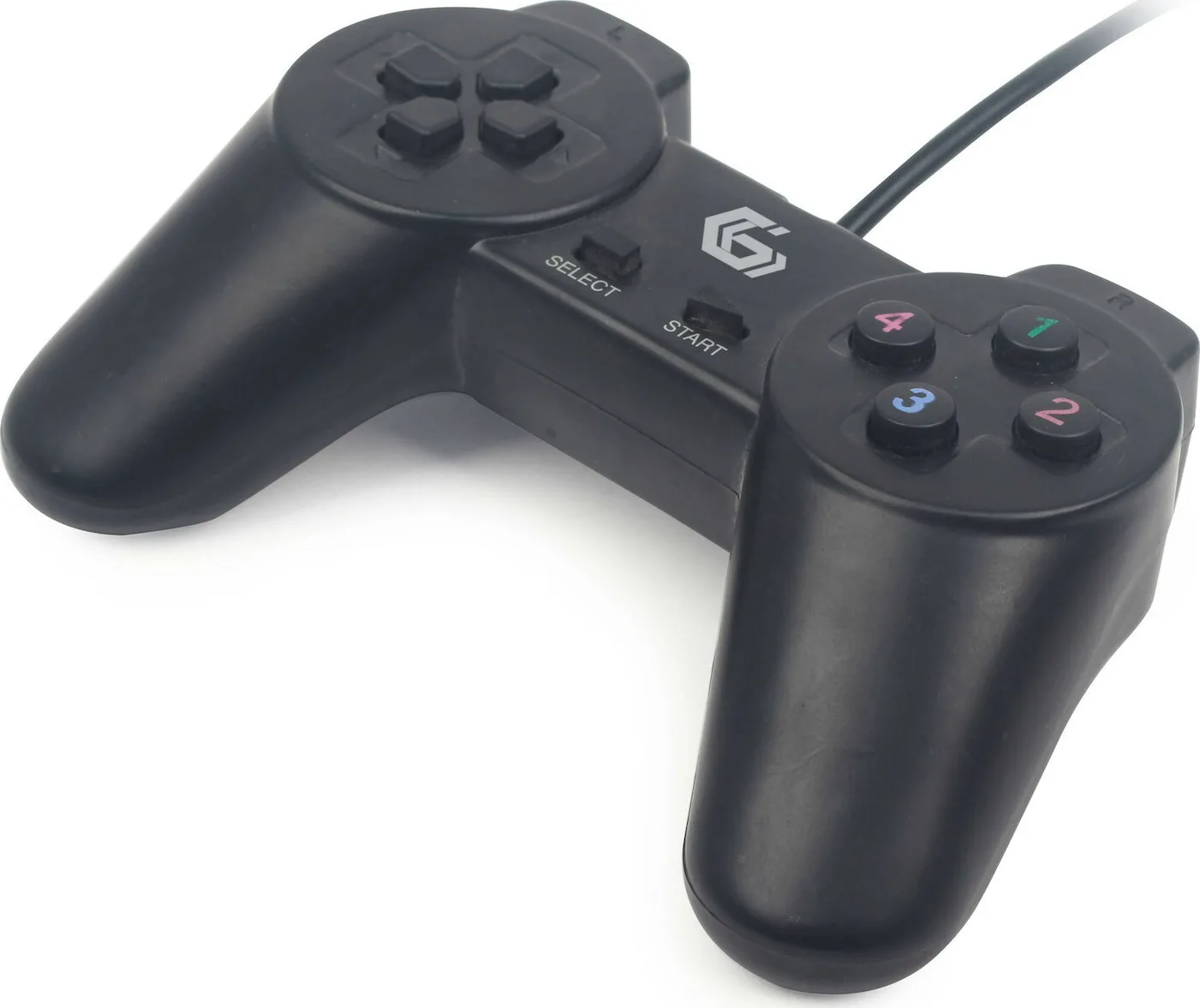 Gembird JPD-UB-01 Ενσύρματο Gamepad για PC Μαύρο Gembird JPD-UB-01 Ενσύρματο Gamepad για PC Μαύρο - Image 1