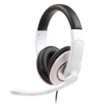 Gembird MHS-001 Over Ear Gaming Headset με σύνδεση 3.5mm Λευκό
