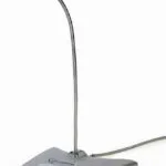 Gembird MIC-DU-01 Μικρόφωνο USB Επιτραπέζιο, Gooseneck σε Ασημί Χρώμα