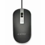 Gembird MUS-4B-06 Ενσύρματο Ποντίκι Black/Silver
