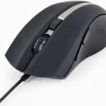Gembird MUS-GU-02 Ενσύρματο Ποντίκι Μαύρο