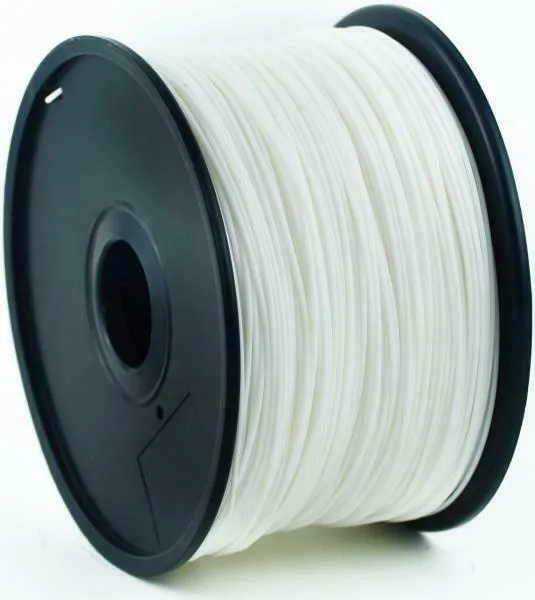 Gembird PLA 3D Printer Filament 1.75mm Λευκό 1kg 3DP-PLA1.75-01-W 1τμχ (Spool) Gembird PLA 3D Printer Filament 1.75mm Λευκό 1kg 3DP-PLA1.75-01-W 1τμχ (Spool) - Image 1